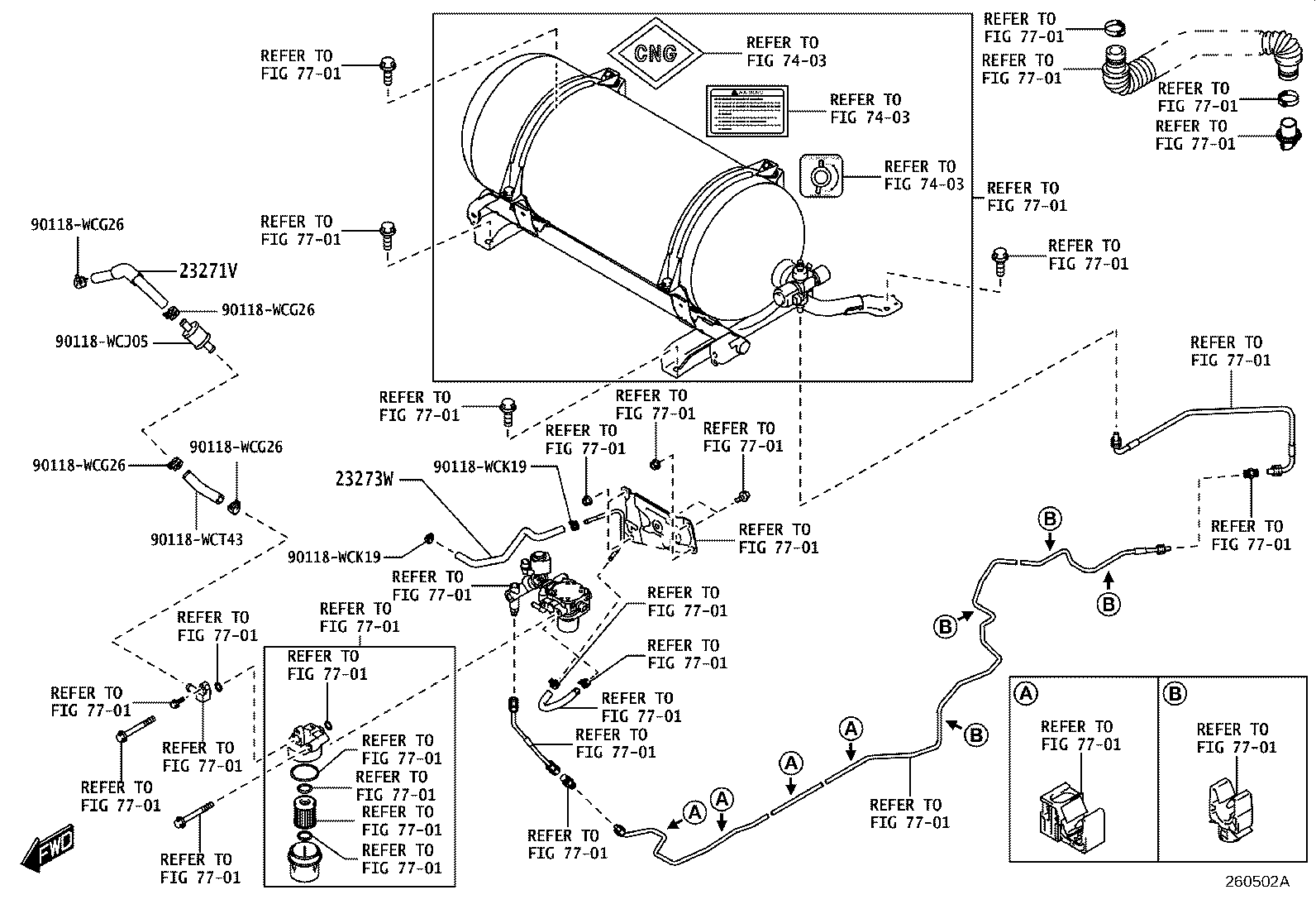 90118-WCL72 HOSE, FUEL product image