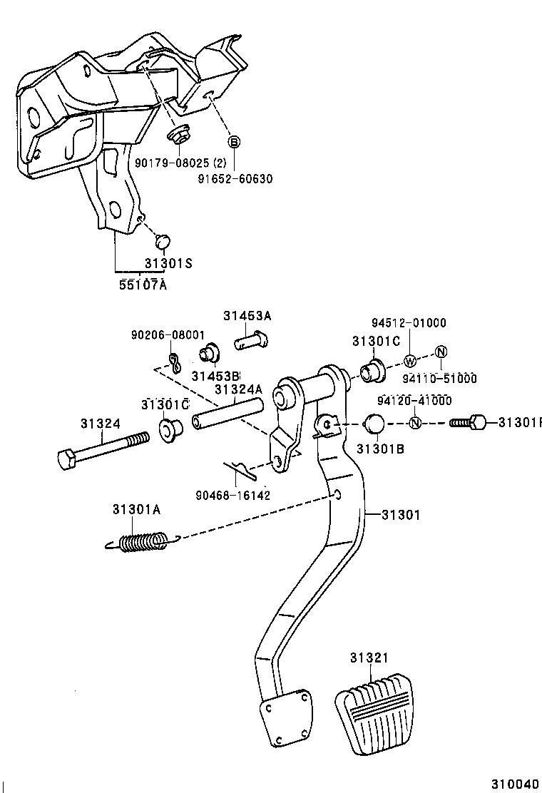 90501-40035 SPRING, COMPRESSION(FOR OVER CENTER ADJUSTING ROD) product image