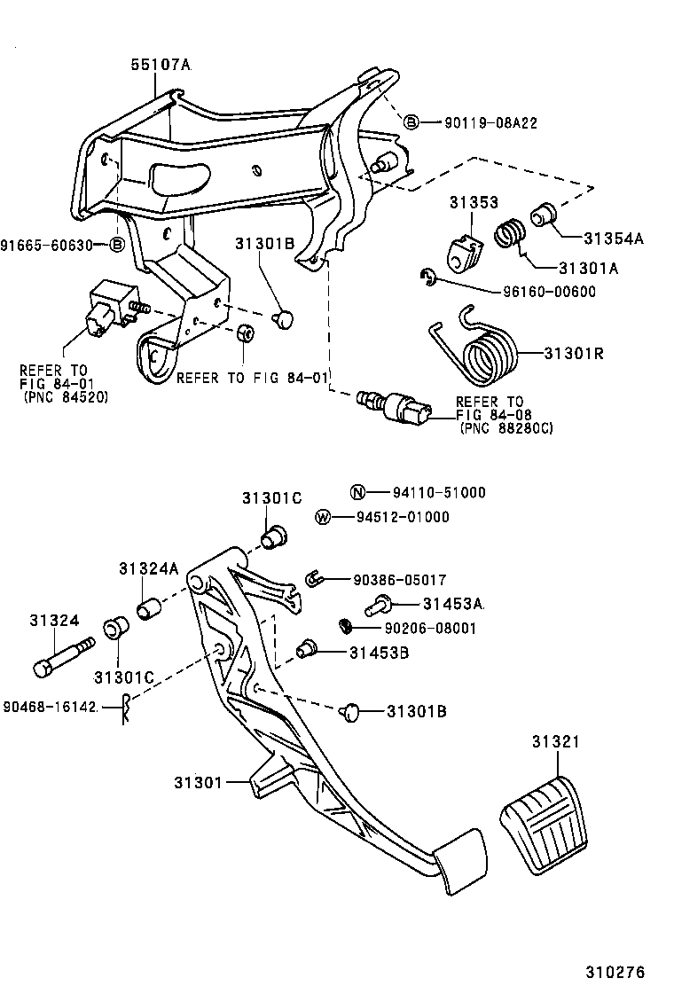 31482-14060 TUBE, CLUTCH RELEASE CYLINDER TO FLEXIBLE HOSE product image
