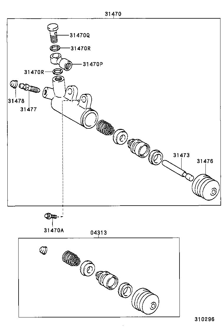90405-10045 UNION(FOR CLUTCH RELEASE) product image
