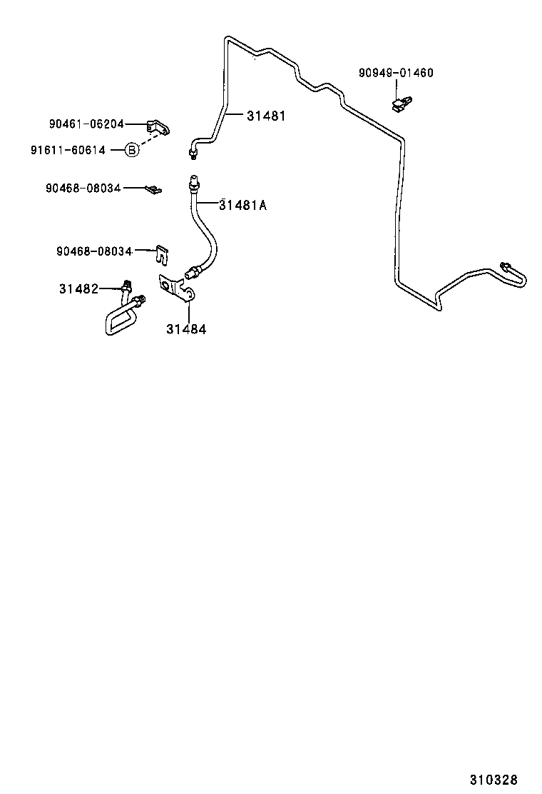 31310-35070 PEDAL SUB-ASSY, CLUTCH product image