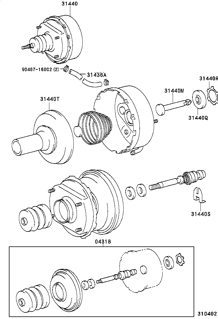 44642-10070 PISTON, BOOSTER(FOR CLUTCH BOOSTER) product image