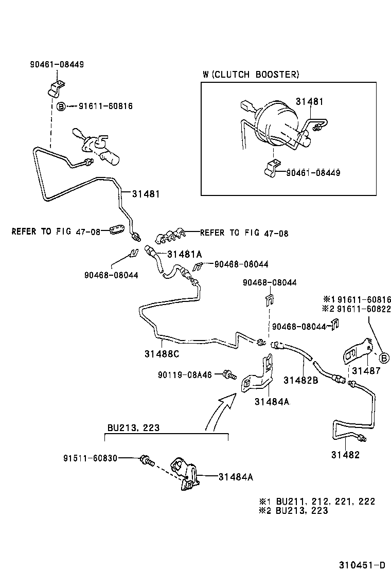 31301-37120 PEDAL SUB-ASSY, CLUTCH product image