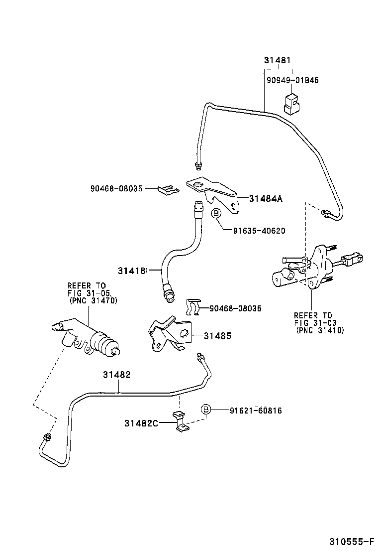 31301-52010 PEDAL SUB-ASSY, CLUTCH product image