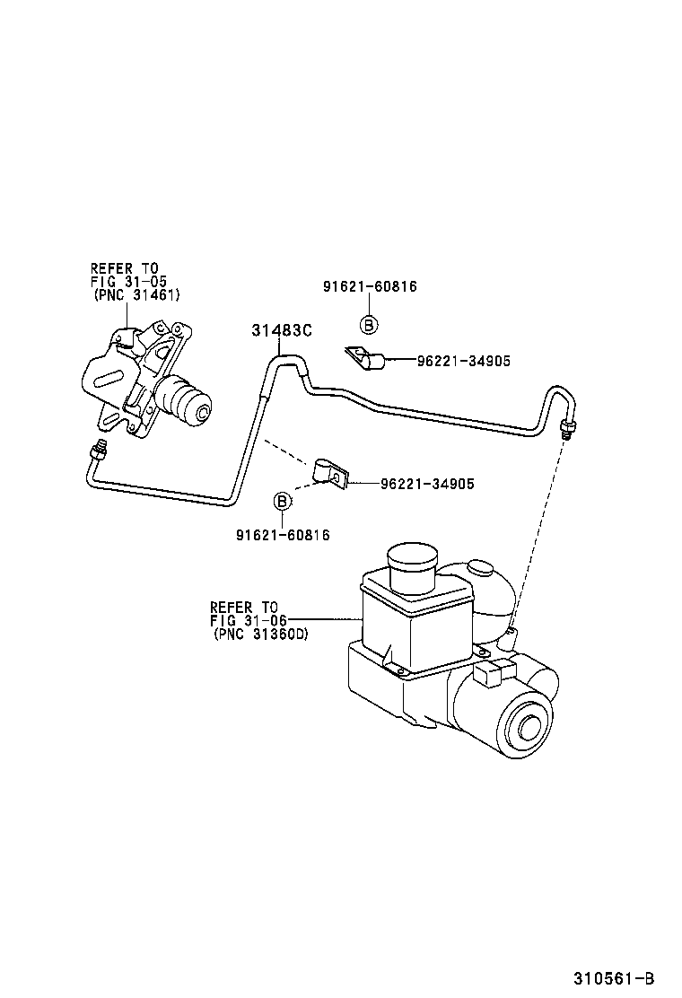 31301-52010 PEDAL SUB-ASSY, CLUTCH product image