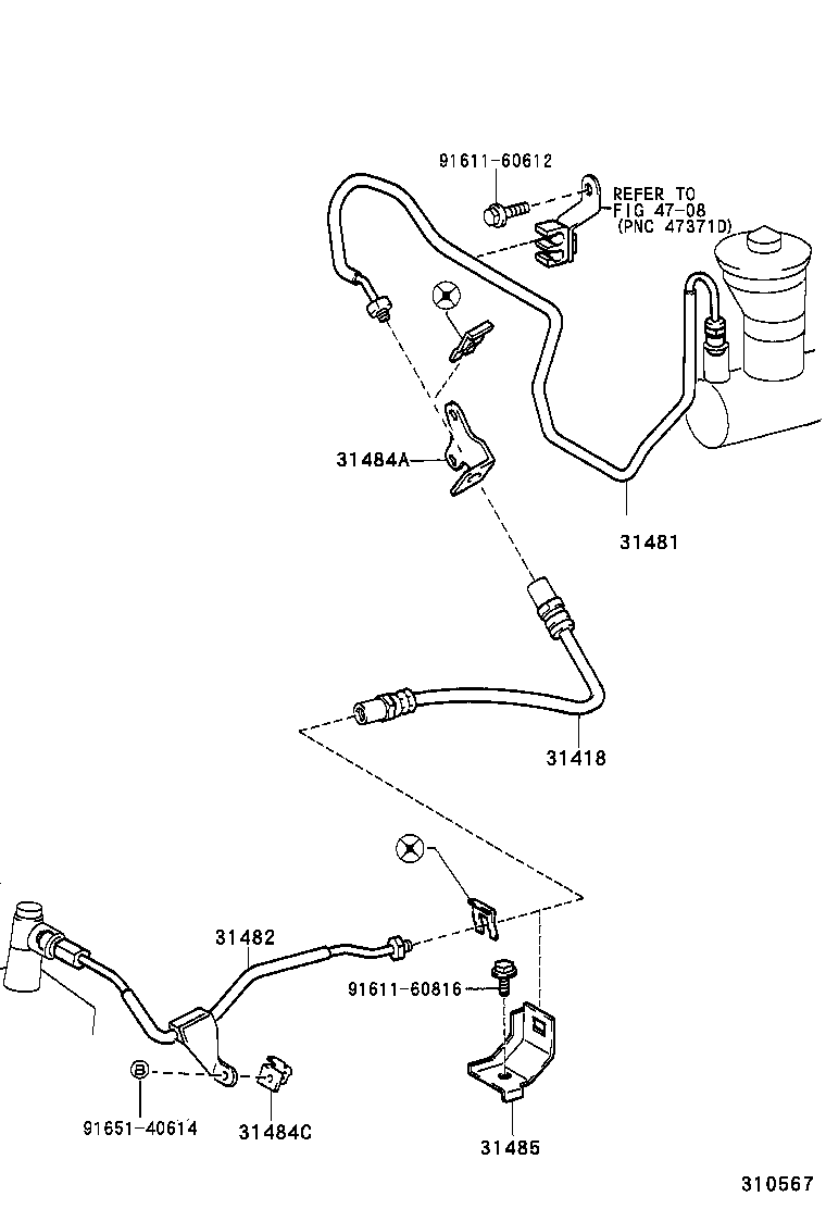 31301-33030 PEDAL SUB-ASSY, CLUTCH product image