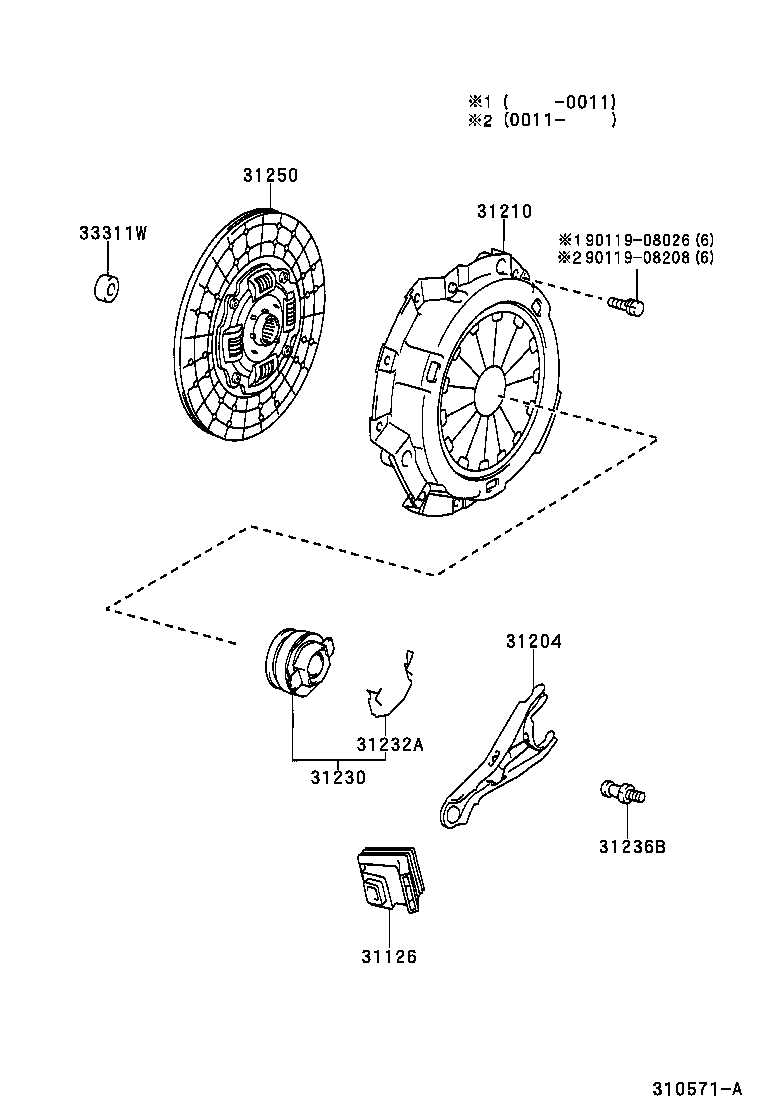 31210-37140 COVER ASSY, CLUTCH product image