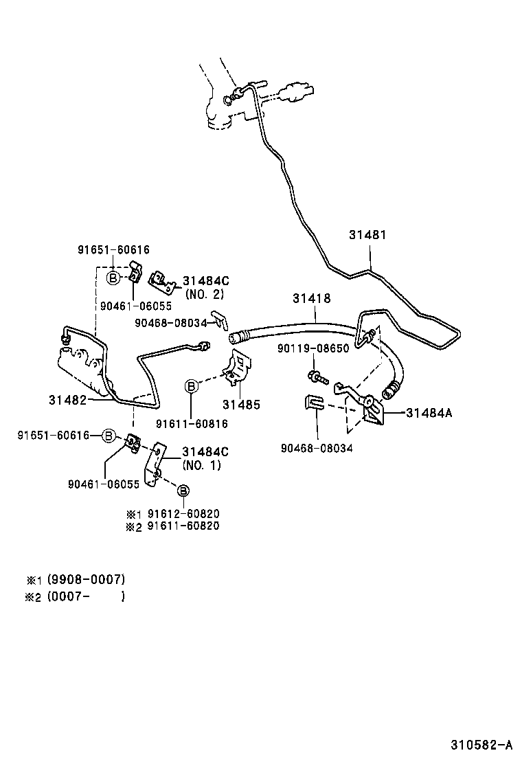 31301-05021 PEDAL SUB-ASSY, CLUTCH product image