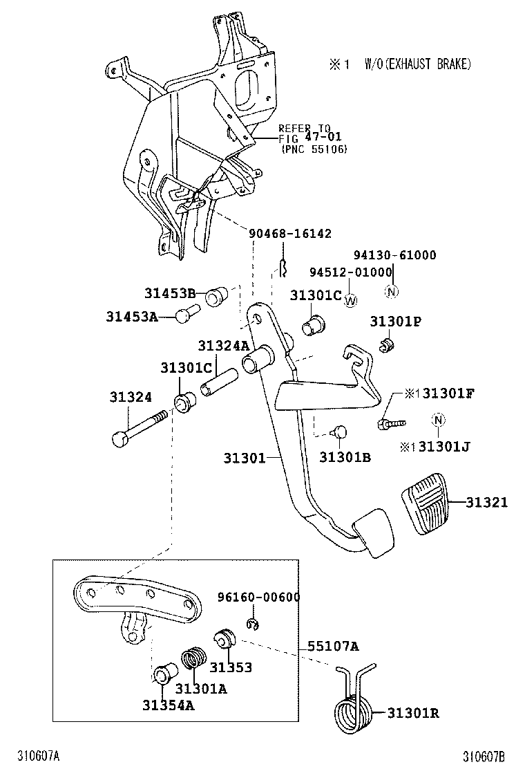 31487-36250 PLATE, RELEASE TUBE SET product image