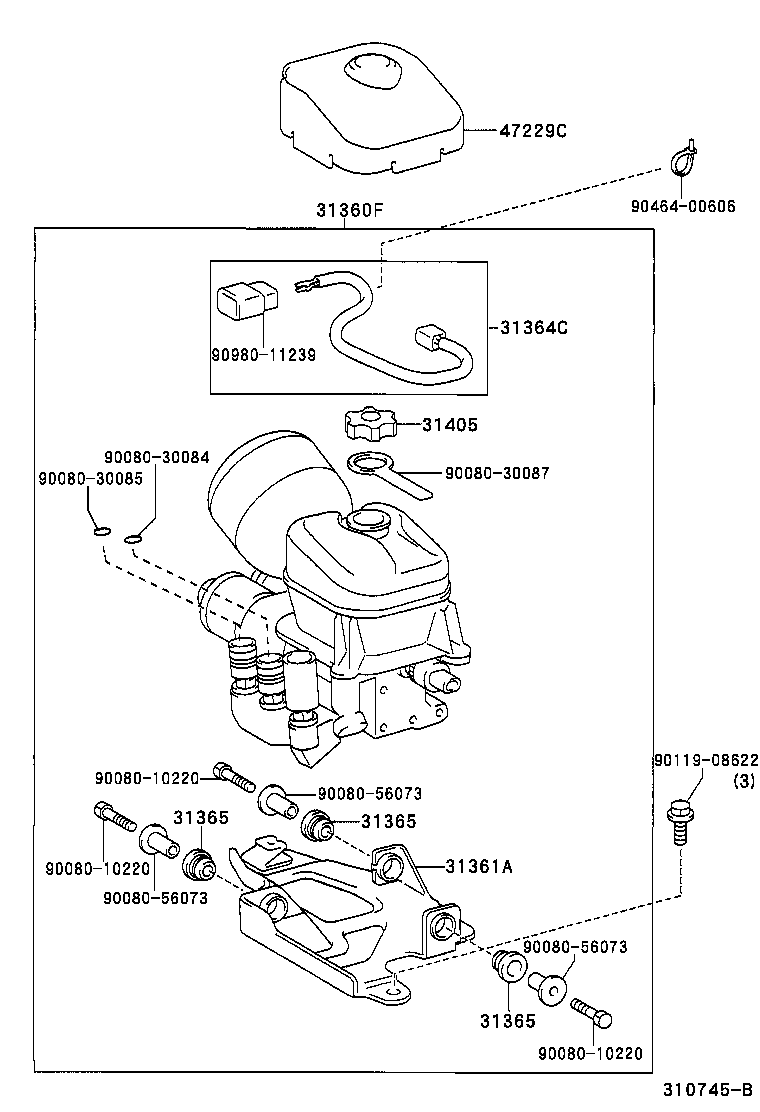 31360-0W010 PUMP ASSY, SEQUENTIAL TRANSMISSION product image
