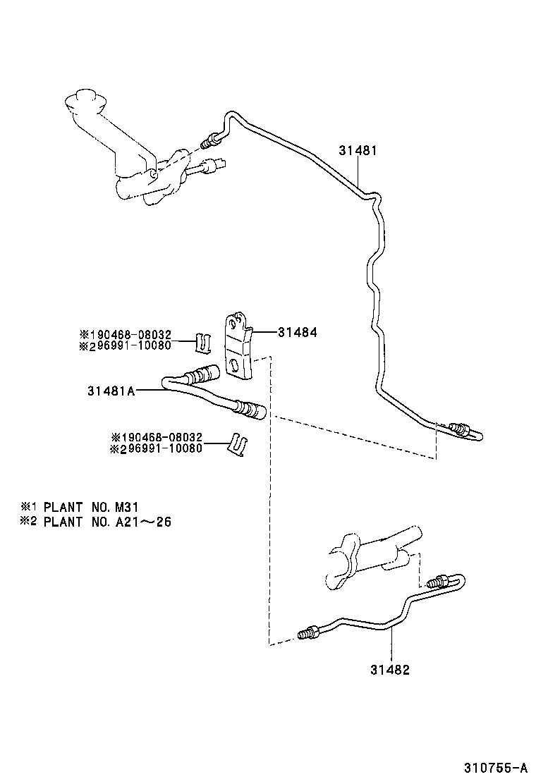 31321-22010 PAD, CLUTCH PEDAL product image