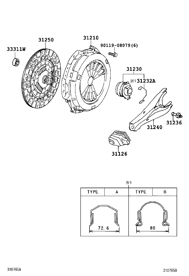31250-36632 DISC ASSY, CLUTCH product image