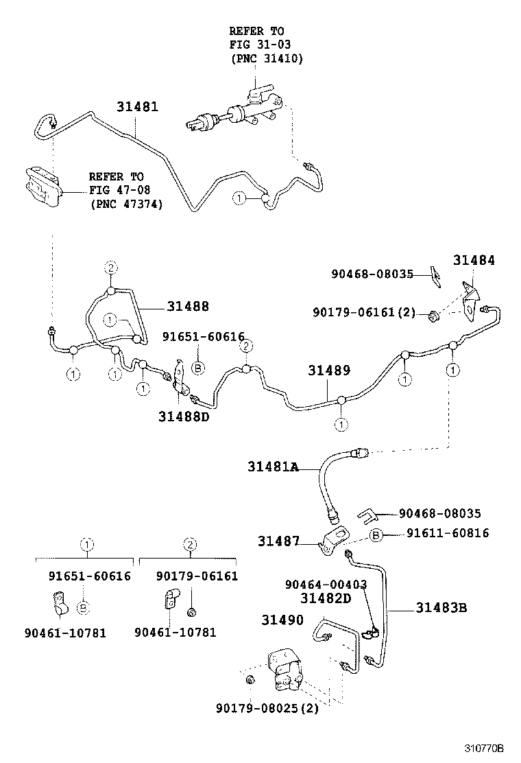 31301-36230 PEDAL SUB-ASSY, CLUTCH product image