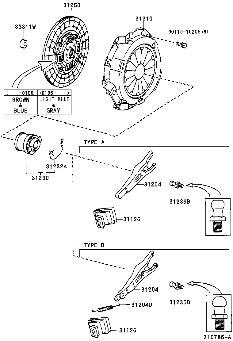 31250-37091 DISC ASSY, CLUTCH product image
