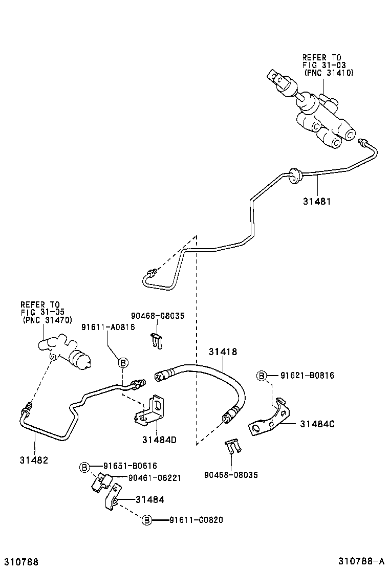 31301-28150 PEDAL SUB-ASSY, CLUTCH product image