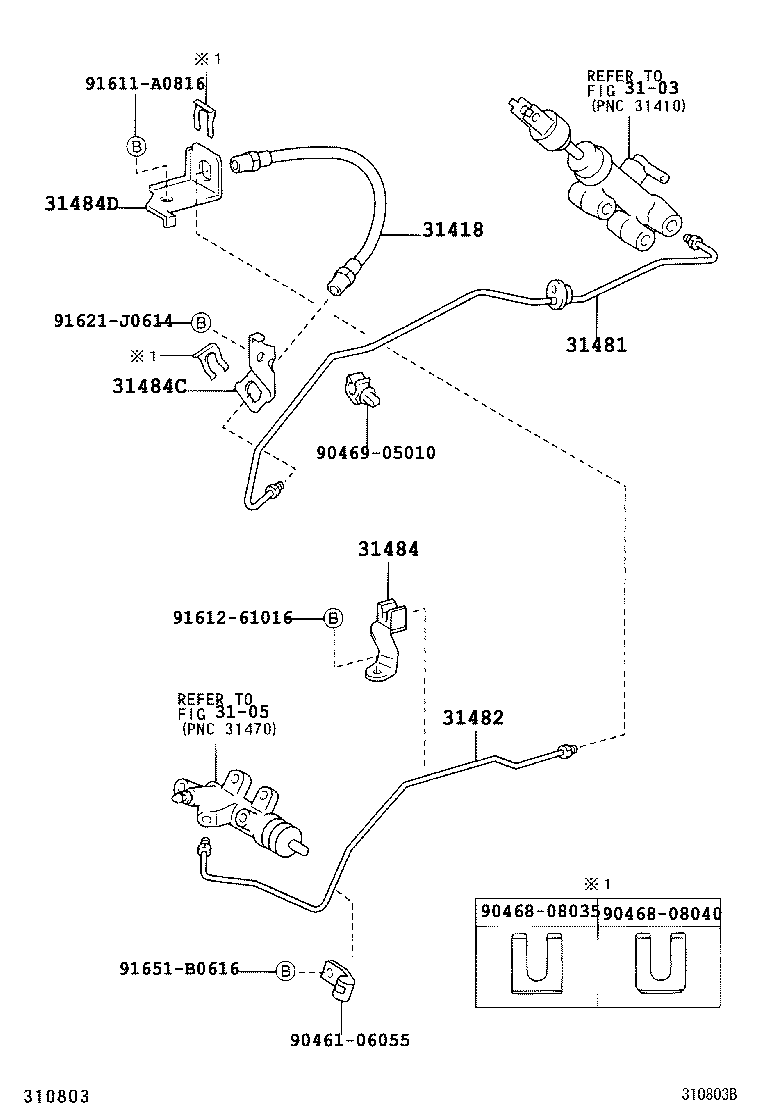 31301-44030 PEDAL SUB-ASSY, CLUTCH product image