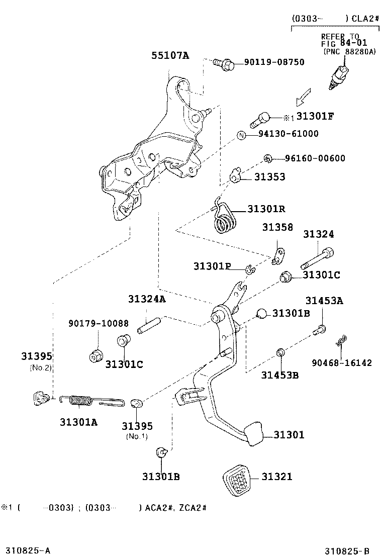 31481-42040 TUBE, CLUTCH MASTER CYLINDER TO FLEXIBLE HOSE product image