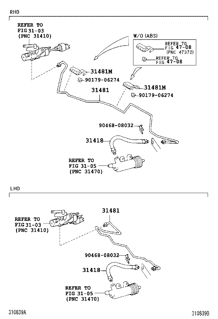 31301-26130 PEDAL SUB-ASSY, CLUTCH product image