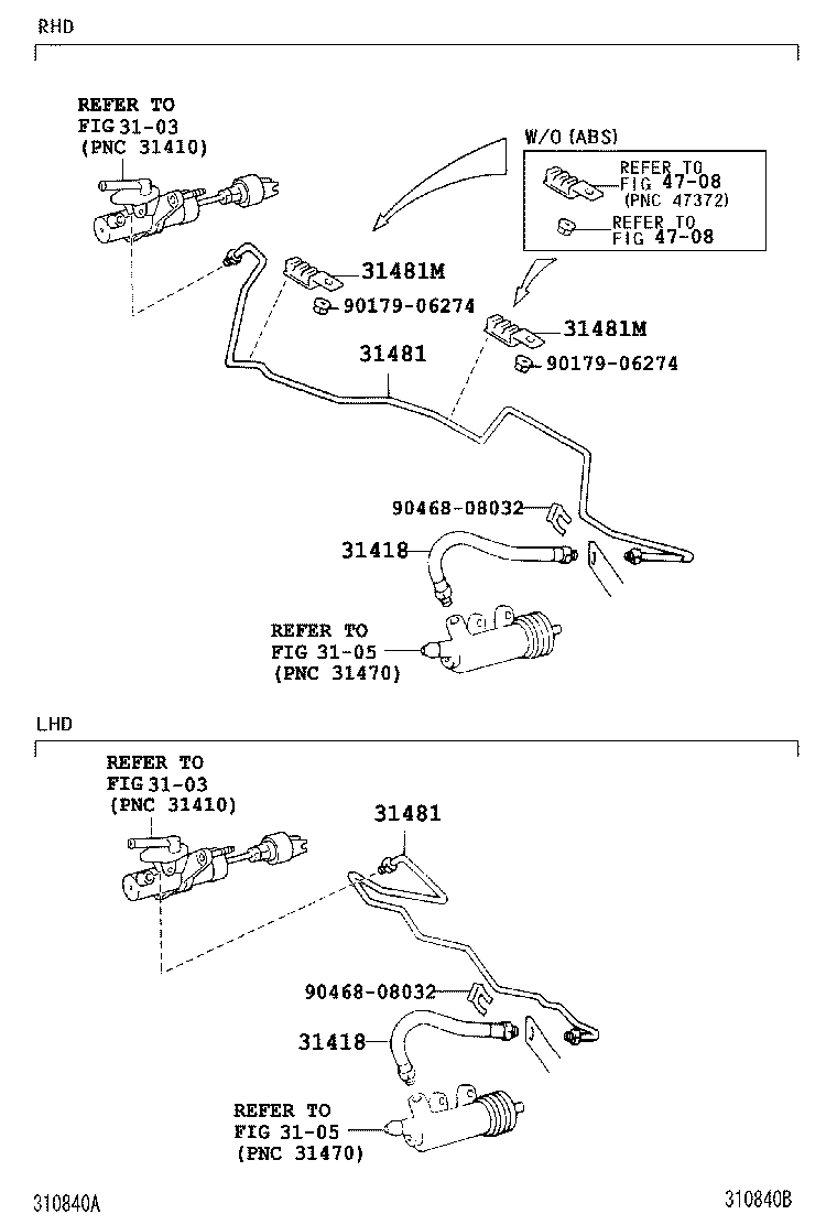 31301-26130 PEDAL SUB-ASSY, CLUTCH product image