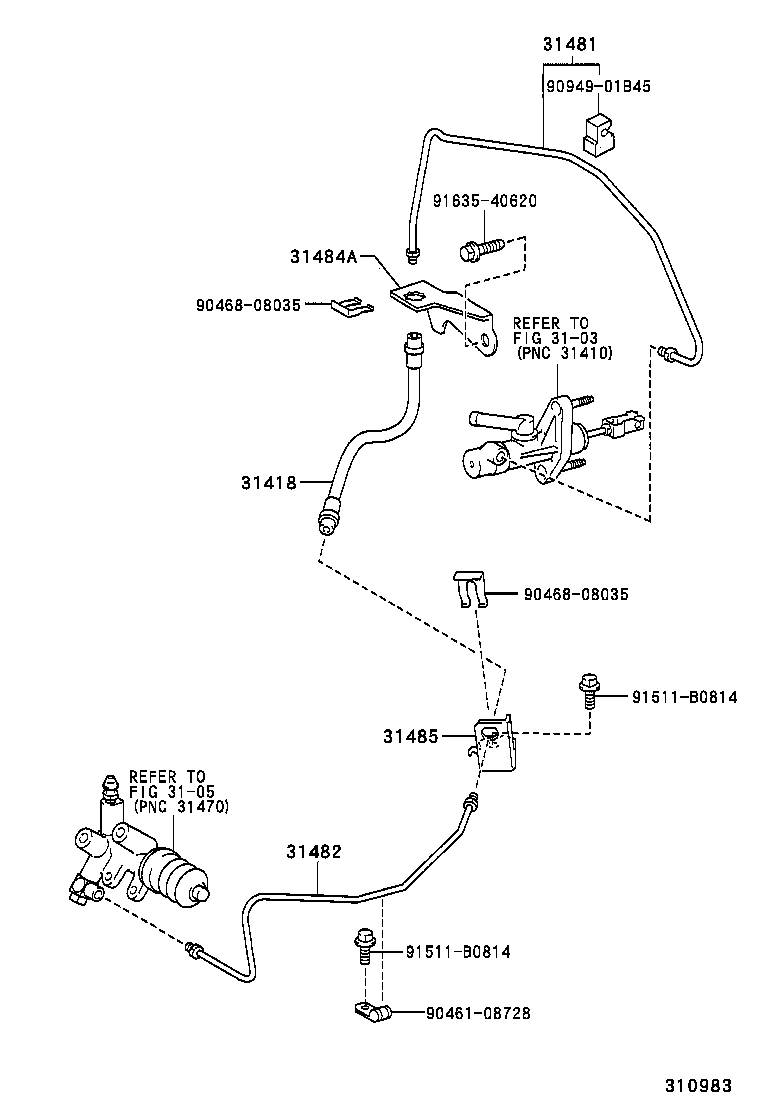 31301-0D010 PEDAL SUB-ASSY, CLUTCH product image