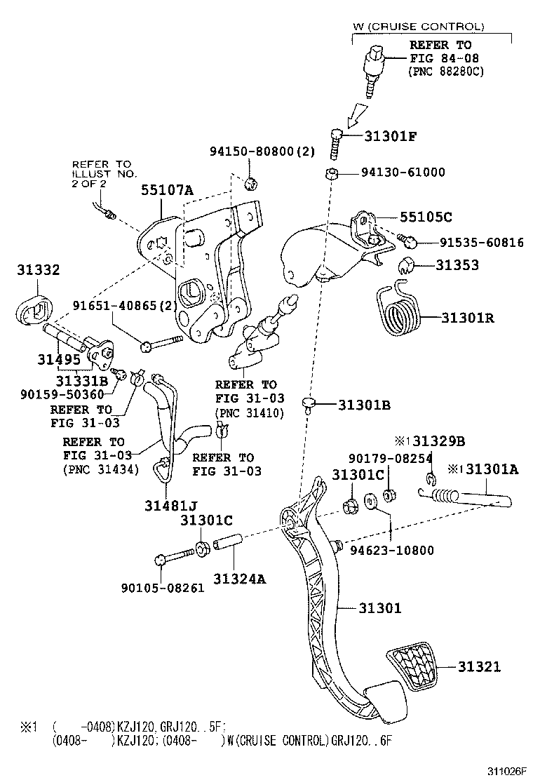31482-60070 TUBE, CLUTCH RELEASE CYLINDER TO ACCUMULATOR product image