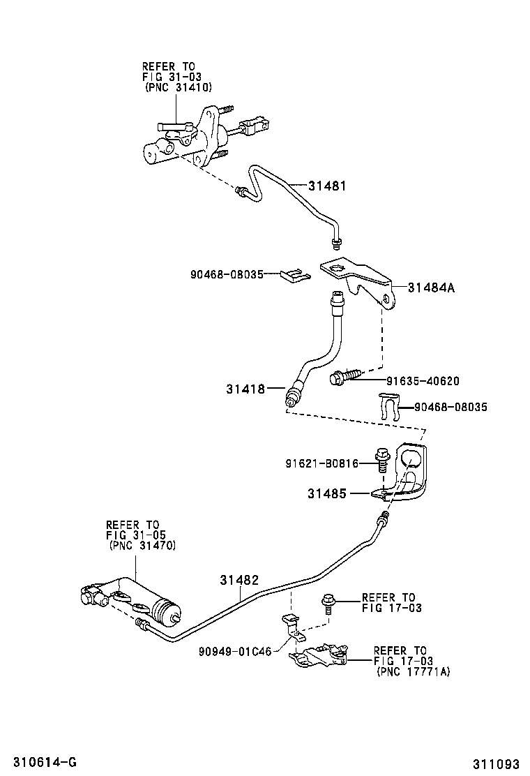 31301-0D020 PEDAL SUB-ASSY, CLUTCH product image