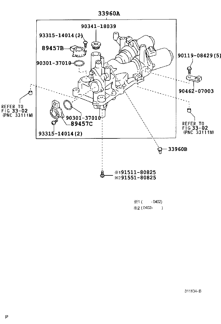 33960-52010 ACTUATOR ASSY, SHIFT & SELECT product image