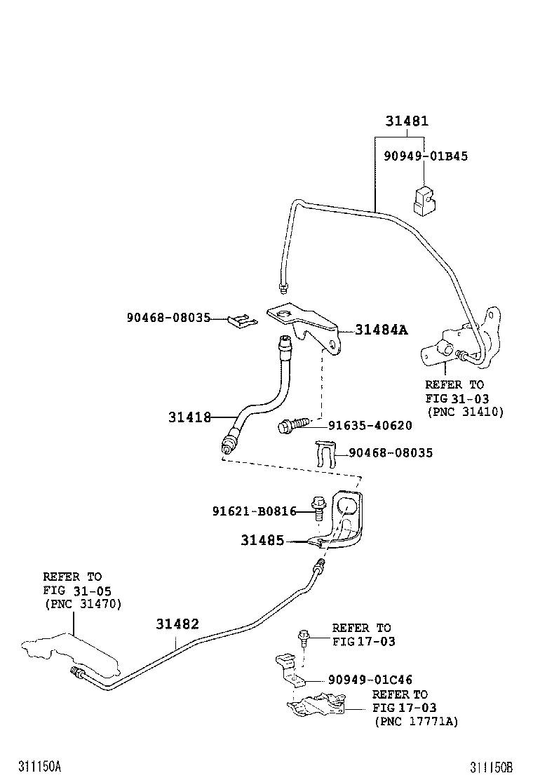 31301-0D020 PEDAL SUB-ASSY, CLUTCH product image