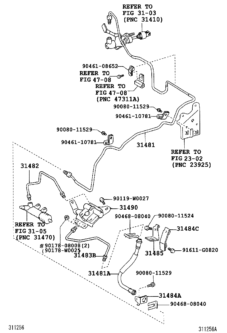 31301-02110 PEDAL SUB-ASSY, CLUTCH product image