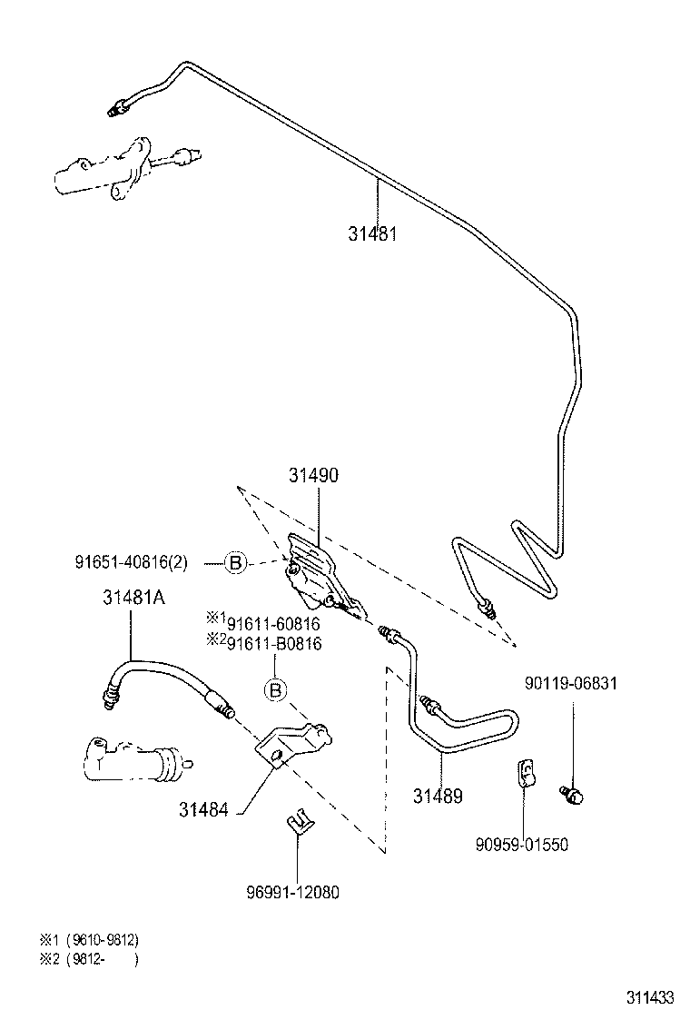 47124-28010 SHAFT, CLUTCH PEDAL product image