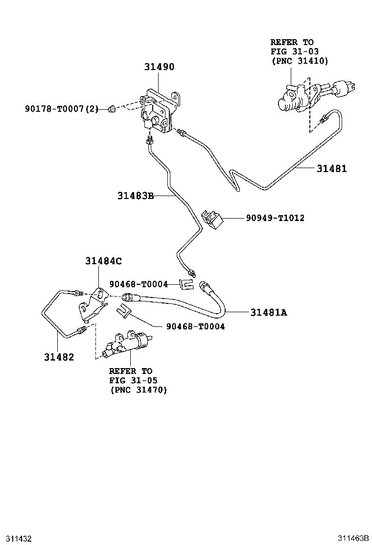 31301-0K150 PEDAL SUB-ASSY, CLUTCH product image