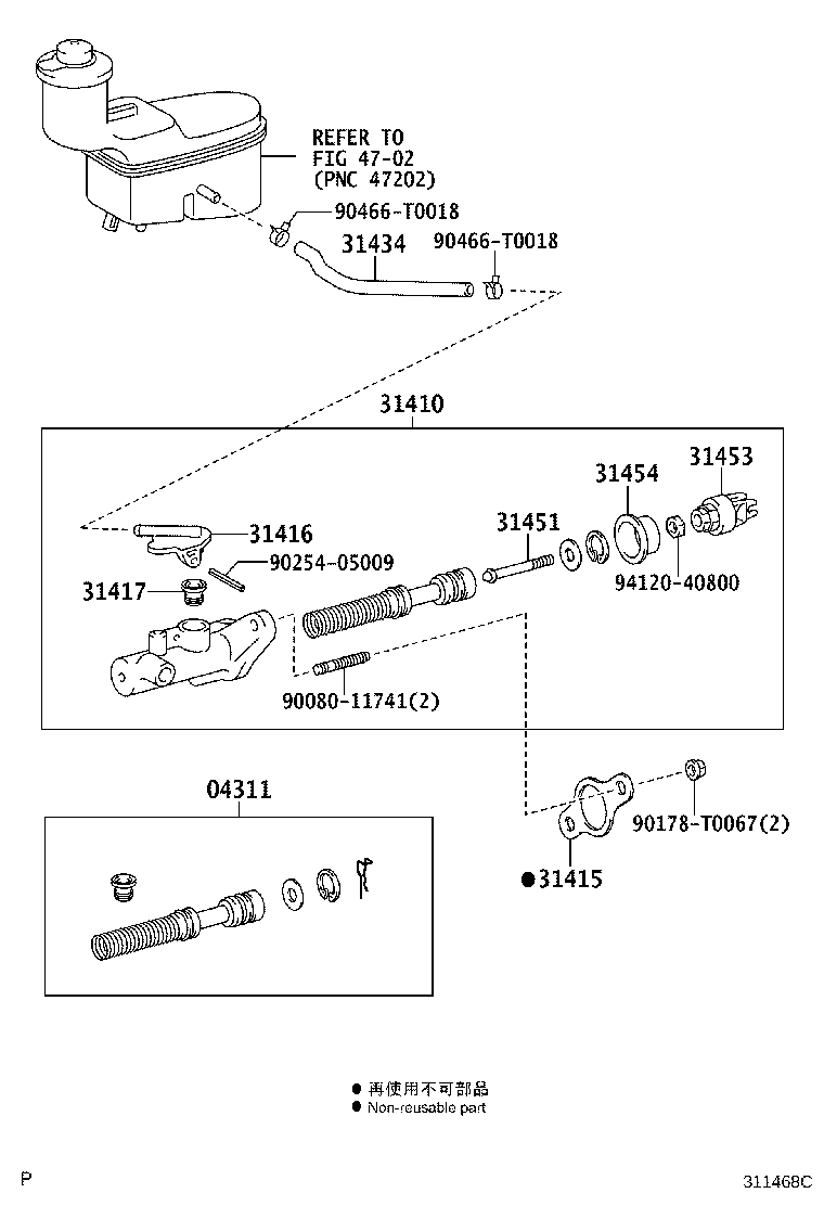 Thumbnail 2 for 31434-71010