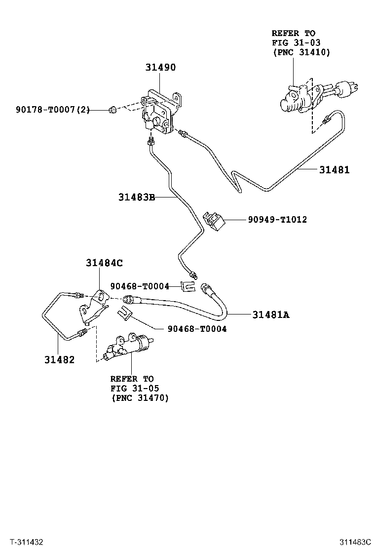 31301-0K100 PEDAL SUB-ASSY, CLUTCH product image