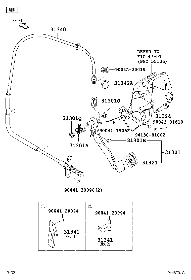 Thumbnail 2 for 31341-BZ090
