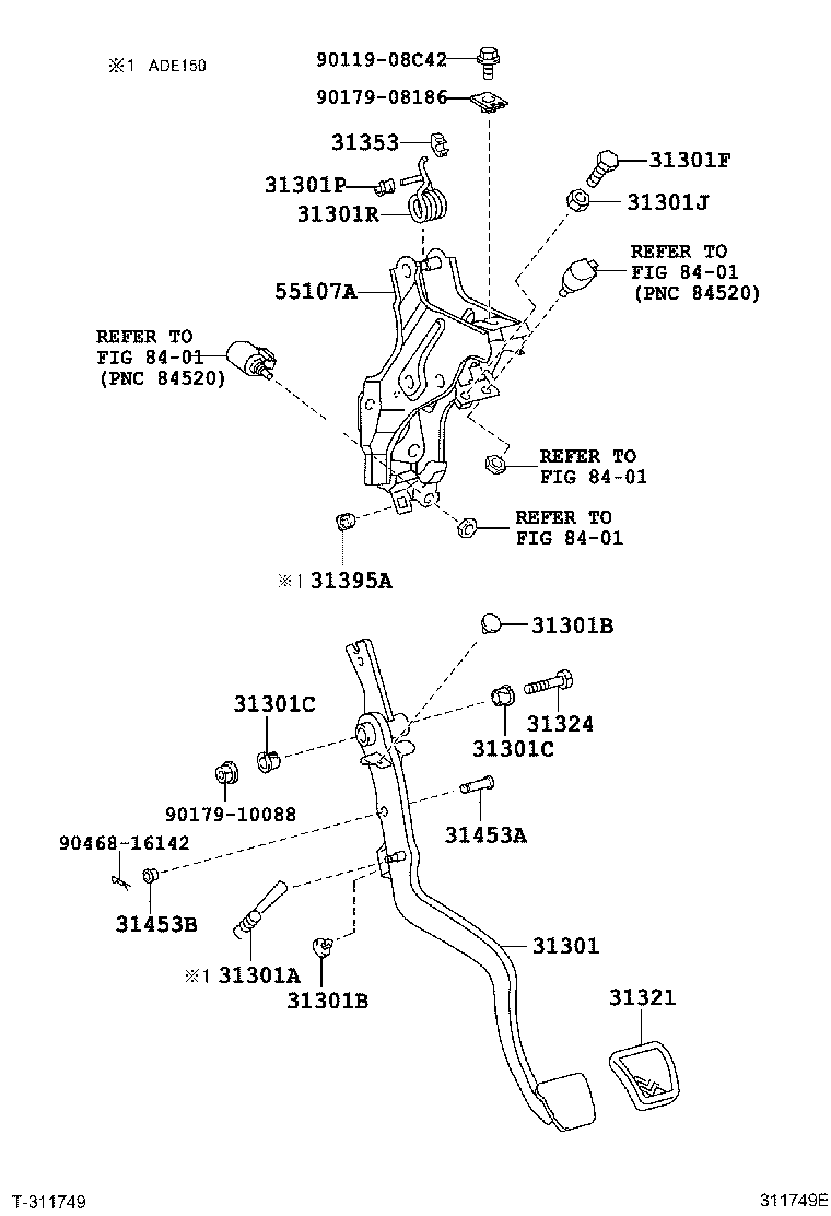 31483-12150 TUBE, BLEEDER CLUTCH RELEASE product image