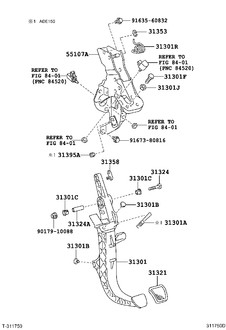 31483-12150 TUBE, BLEEDER CLUTCH RELEASE product image