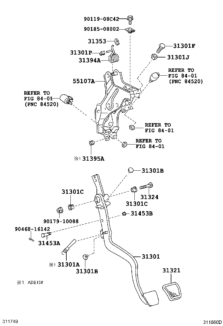 31483-02060 TUBE, ACCUMULATOR TO FLEXIBLE HOSE product image