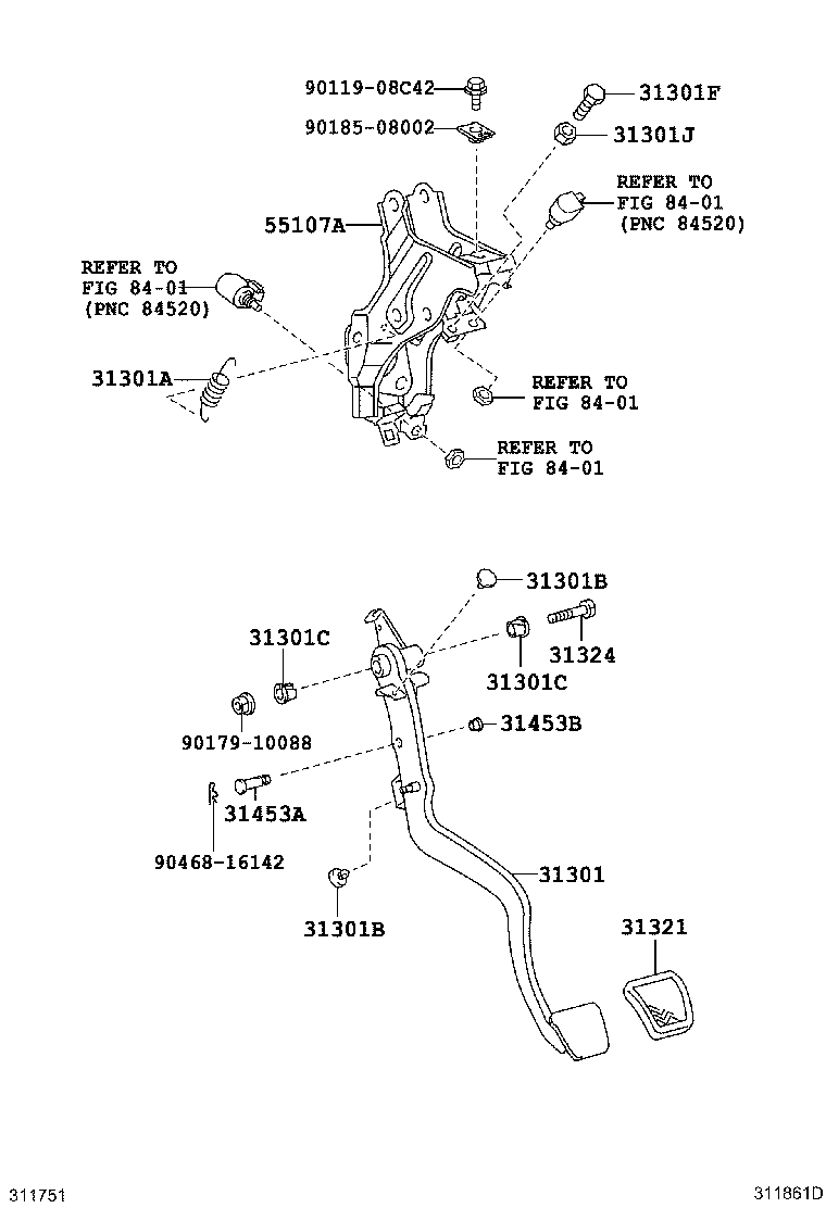31483-02060 TUBE, ACCUMULATOR TO FLEXIBLE HOSE product image