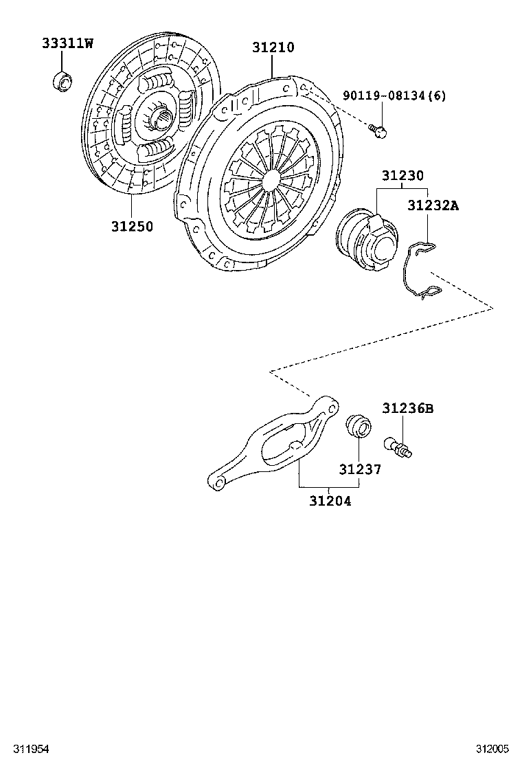 31250-60460 DISC ASSY, CLUTCH product image