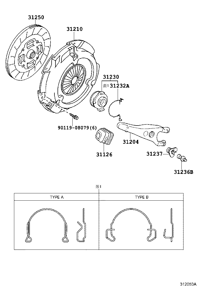 31210-33041 COVER ASSY, CLUTCH product image
