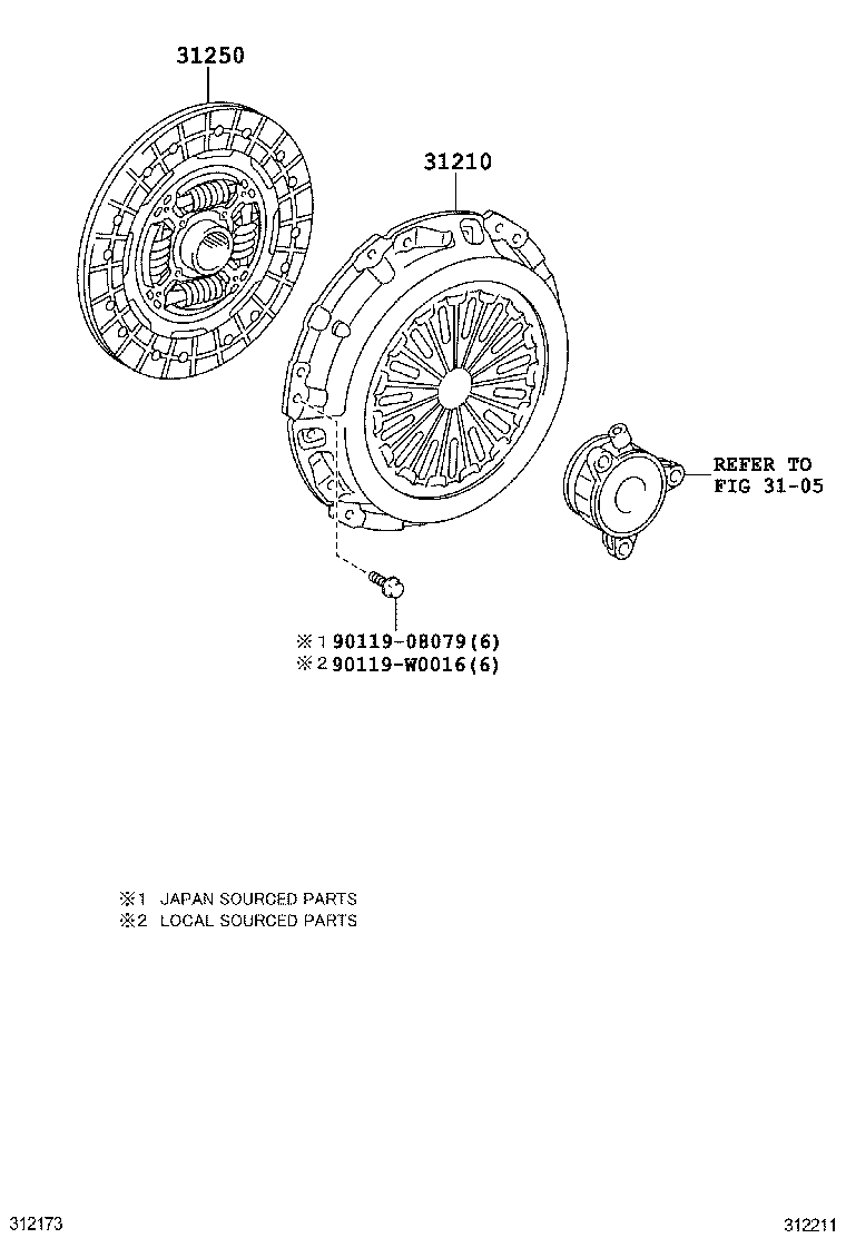 31210-02220 COVER ASSY, CLUTCH product image