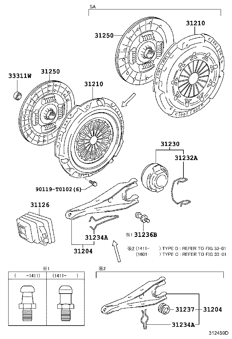 31210-0K151 COVER ASSY, CLUTCH product image