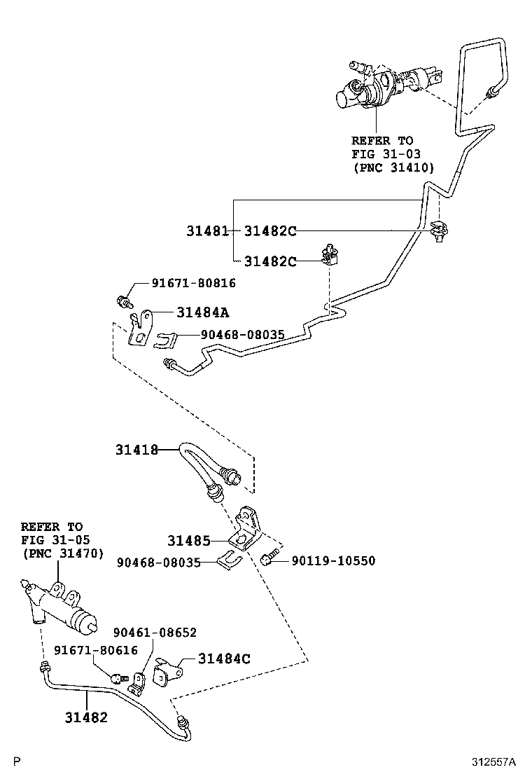 31380-52350 SUPPORT ASSY, PEDAL product image