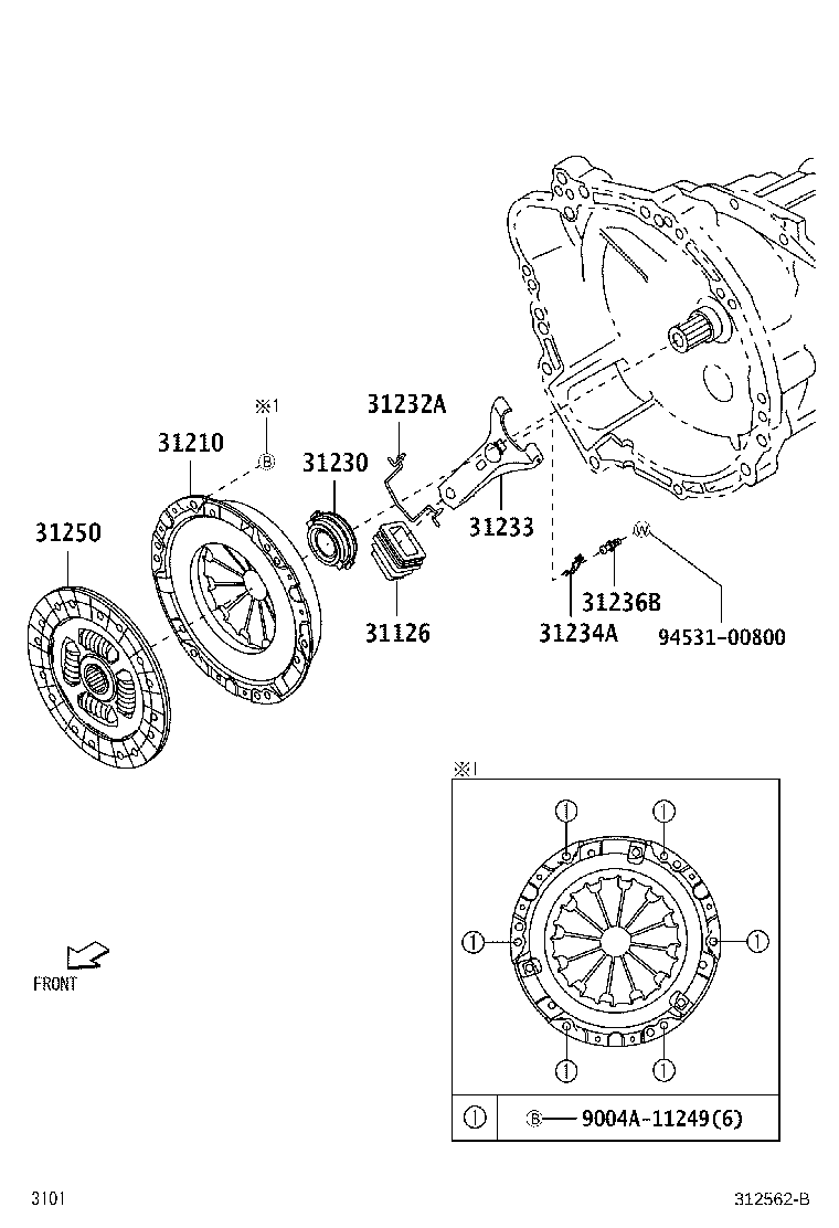Thumbnail 2 for 31233-BZ040