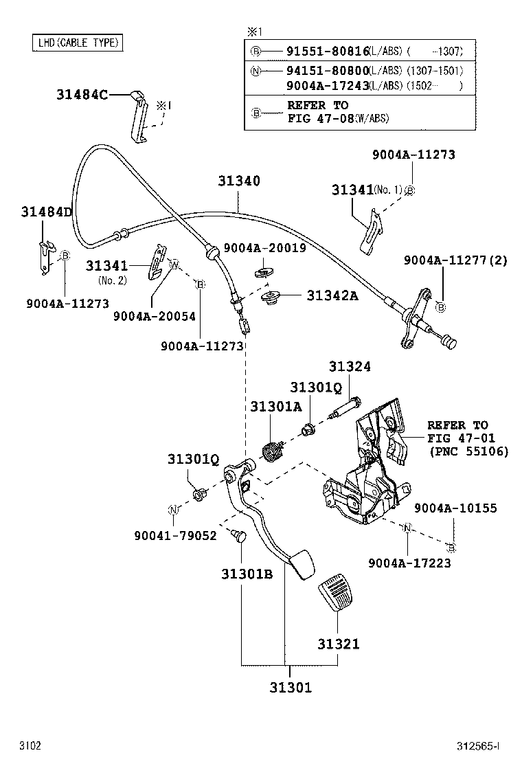 Thumbnail 2 for 31341-BZ210