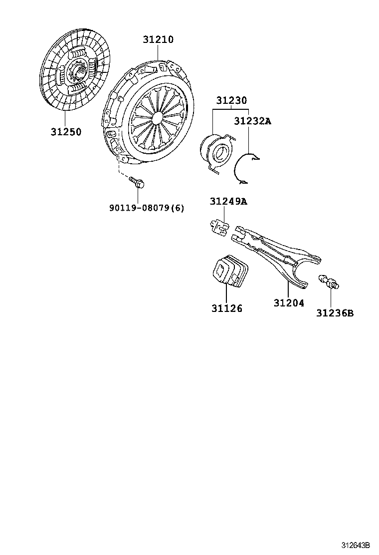 31210-0D110 COVER ASSY, CLUTCH product image