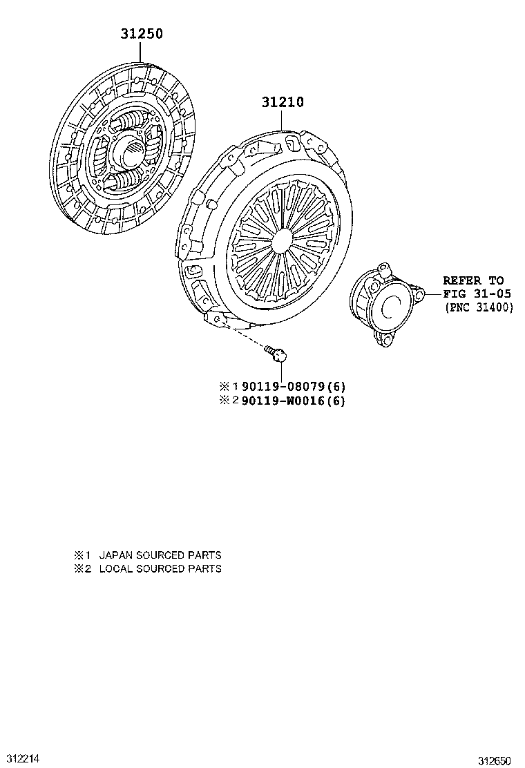 31210-12370 COVER ASSY, CLUTCH product image
