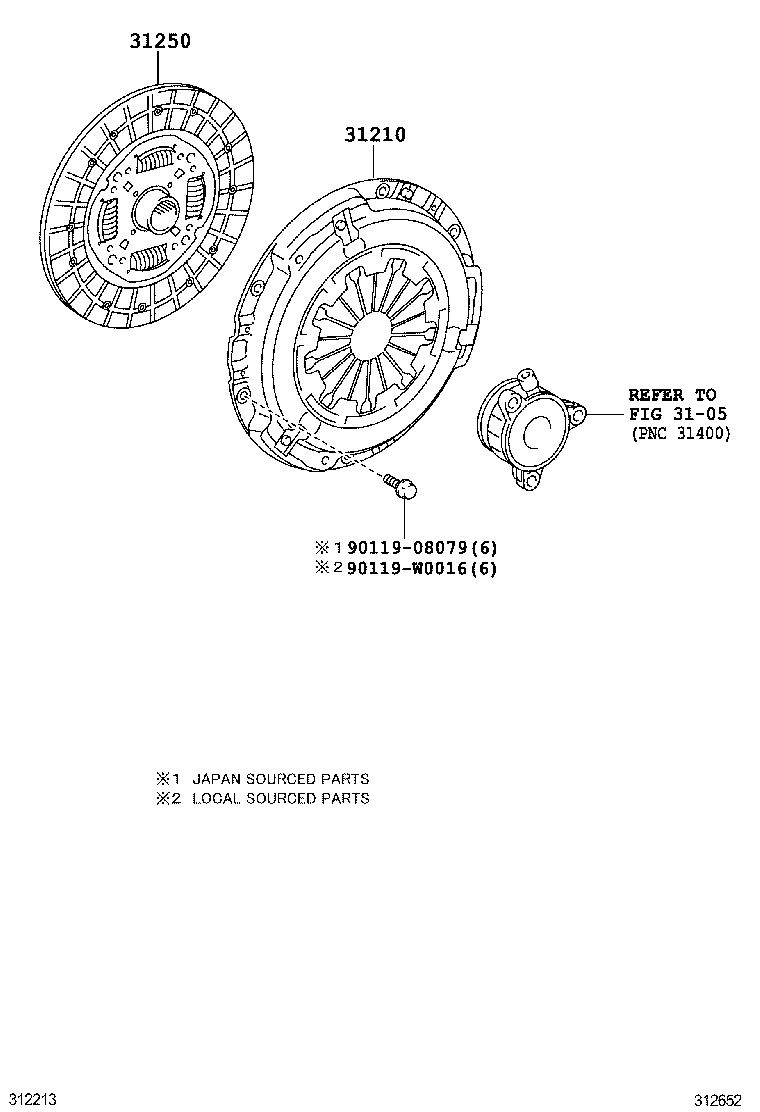31210-12370 COVER ASSY, CLUTCH product image