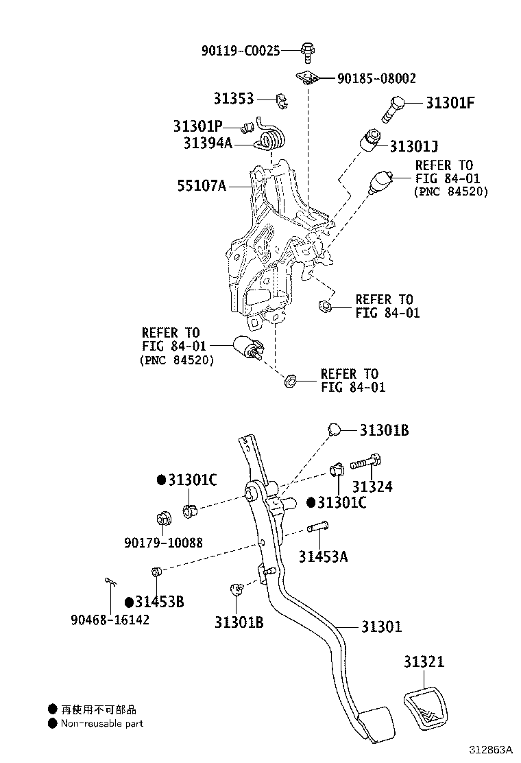 31483-02310 TUBE, ACCUMULATOR TO FLEXIBLE HOSE product image