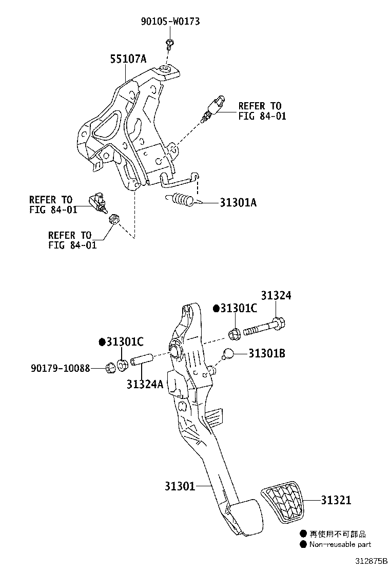 31481-0D340 TUBE, CLUTCH MASTER CYLINDER TO FLEXIBLE HOSE product image